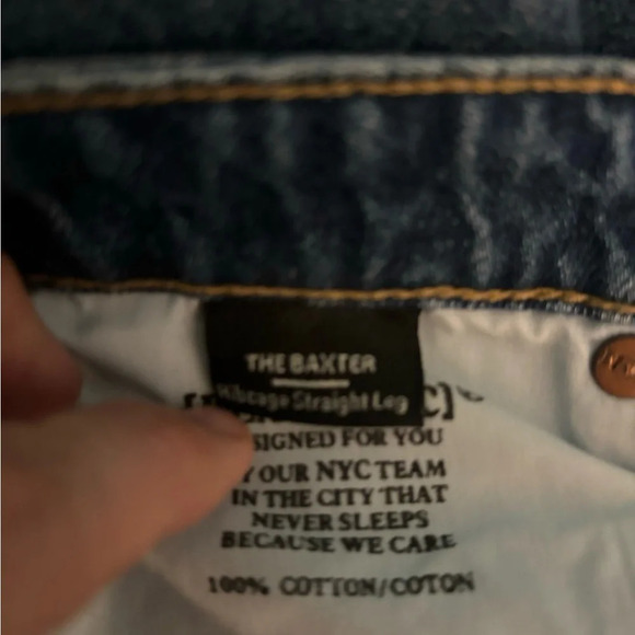 NWT Blank‎ NYC Womens The Baxter Ribcage Straight Leg Jeans 29 Inseam Approx 27” - Picture 8 of 13